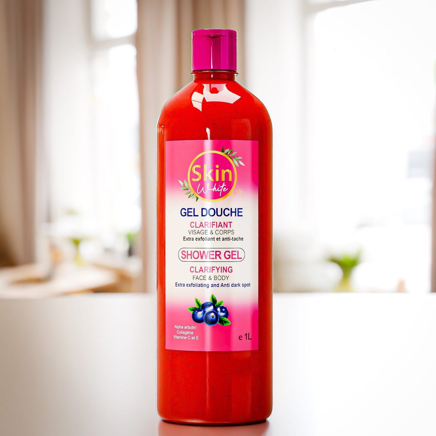 Gel douche skin White