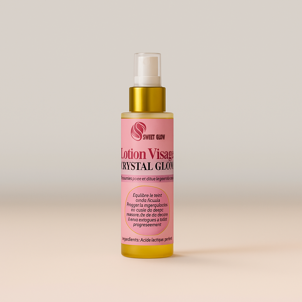 Lotion visage Crystal glow