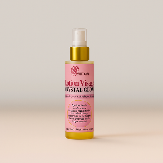 Lotion visage Crystal glow