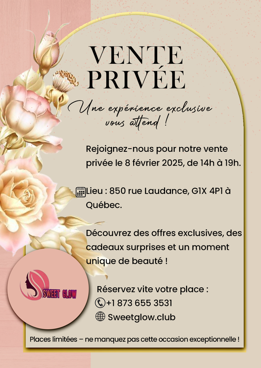 Sweet Glow Private Sale